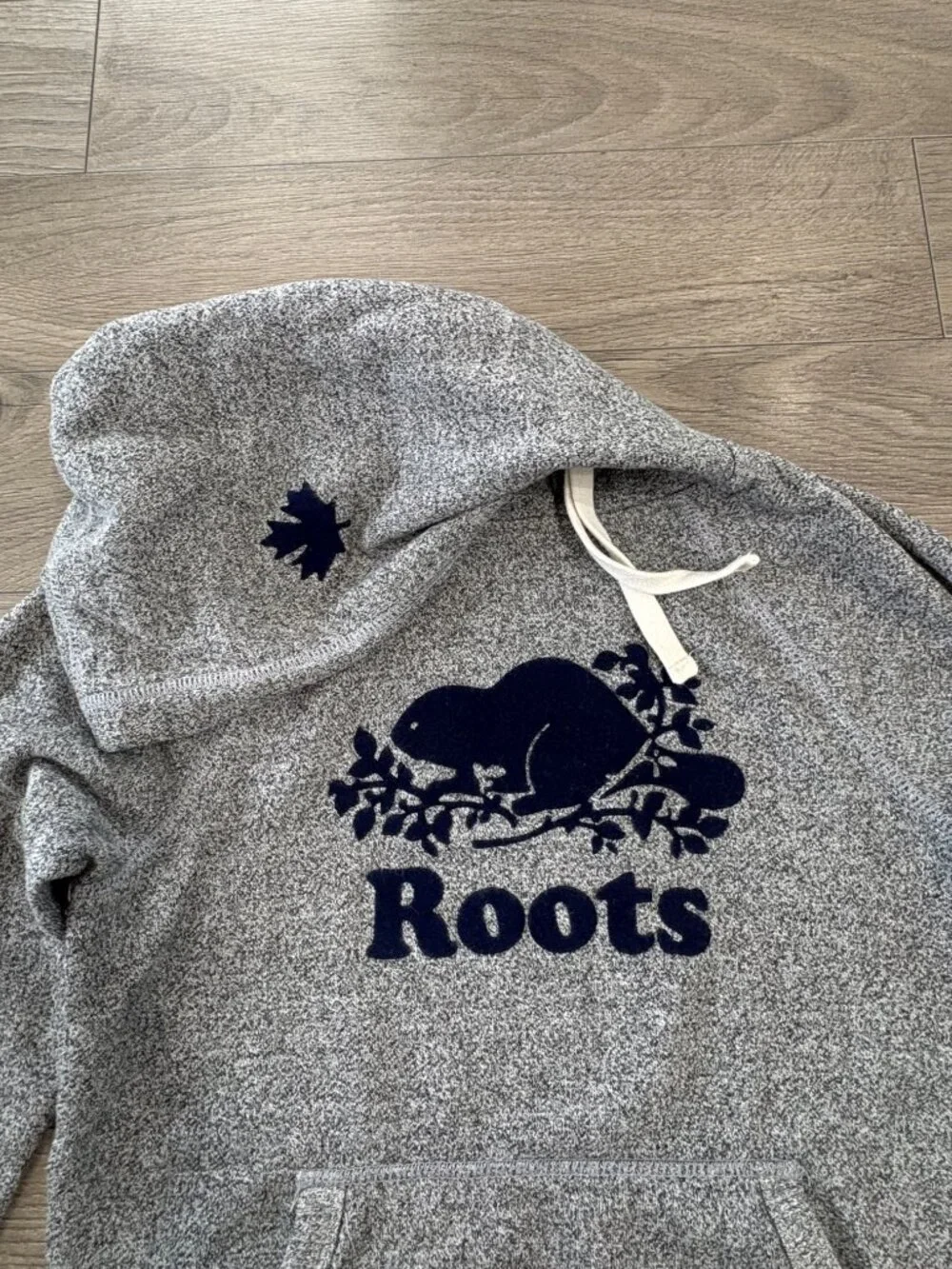 Roots Salt & Pepper Kanga Pullover Hoodie – Size XS – Great Condition - Picture 5 of 13